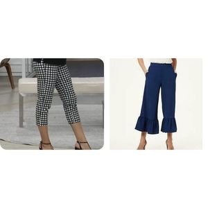 Women's cropped pants lot